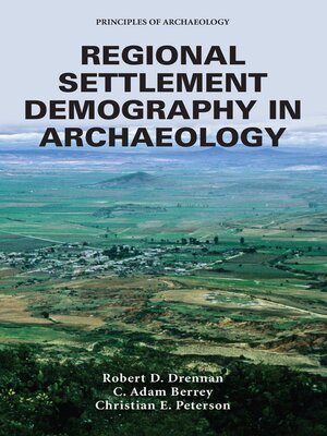 cover image of Regional Settlement Demography in Archaeology